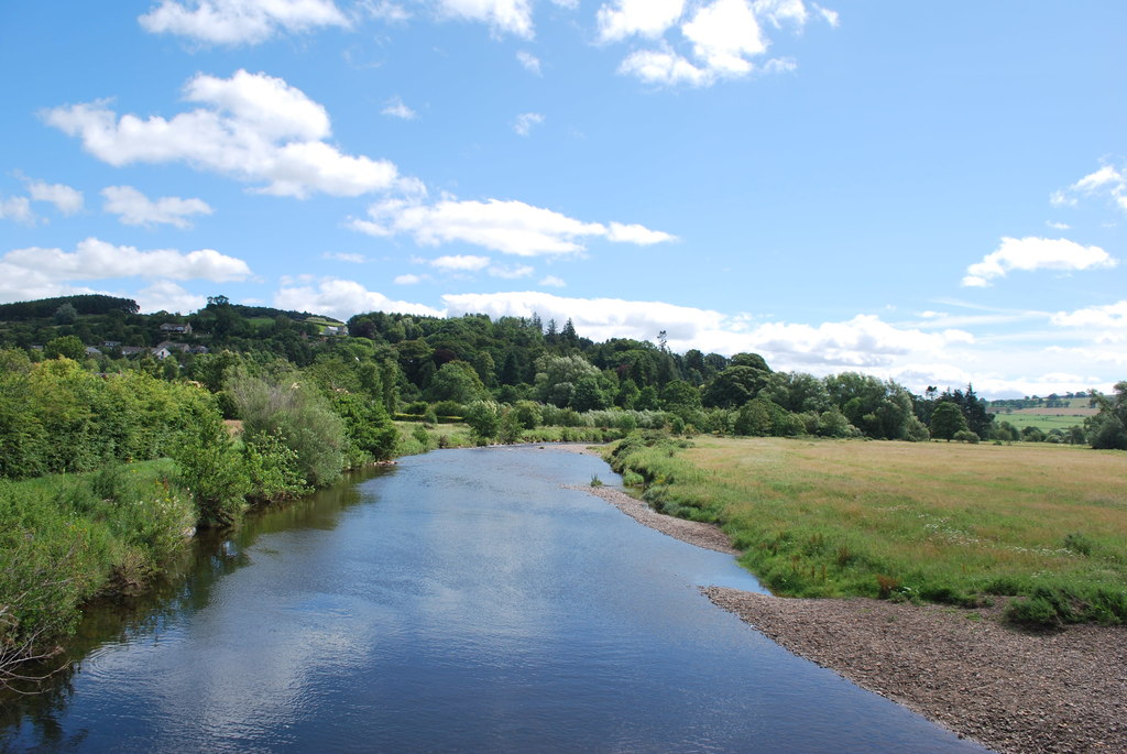 Looking down the River Coquet from... © cathietinn :: Geograph Britain ...