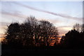 Sunset from Horton Park car park