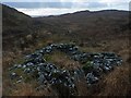 NM6976 : Shieling hut above the Allt Mhic EÃ²ghainn, Inverness-shire by Claire Pegrum