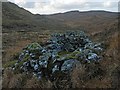 NM6976 : Structure above the Allt Mhic Eòghainn, Inverness-shire by Claire Pegrum