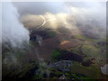 Wester Auchinloch from the air