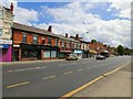 Shops along the A6