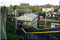 Haydons Road station, Tooting - down-side entrance