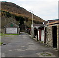 Lane from Upper Taff Street towards Dunraven Street, Treherbert