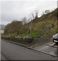 Steep public footpath in Edmondstown