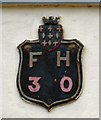 SJ8498 : Fire Sign F H 30 by Gerald England
