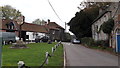 Looking south at Mundford green