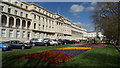 Cheltenham - Flower borders & Municipal Offices