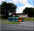 ST2583 : Cardiff Bus single-decker in Castleton by Jaggery