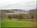 SX8751 : River Dart and Kingswear from Britannia Royal Naval College by David Hawgood