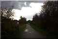 Route 55 pedestrian and cycle path towards Little Hulton