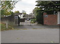 Herbert Street entrance to the Tovey Bros yard, Newport