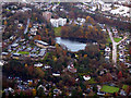 St Germains Loch from the air