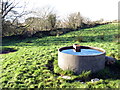 Llwybr  a chafan dwr / Path and water trough