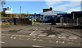 Entrance to Betws Primary School, Bettws