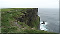 R0391 : Cliffs of Moher - Cliff scenery near Stockeen Cliff by Colin Park