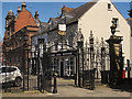 St Giles, Wrexham - churchyard gates