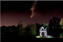 TL4201 : Copped Hall Garden at Night by Christine Matthews