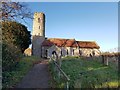 Holton St Peter Church and churchyard