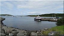 NM6586 : MV Sheerwater at Arisaig by Colin Park