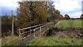 Footbridge across Old Turbary Drain