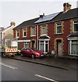 Rooftop solar panels, Maesteg Road, Tondu 