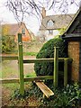 Stile on the footpath