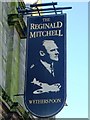 Sign at The Reginald Mitchell