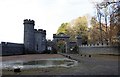 Cluny Castle gateway