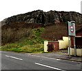 Cliff above Edmondstown Road, Trebanog