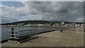 Helensburgh - view of town from end of pier