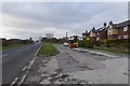 Houses beside the A659