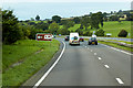 SJ0976 : Westbound A55 by David Dixon