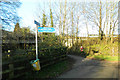 Footpath and cycle track near the A473, Talbot Green