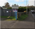 Tondu Cricket Club name sign, Tondu