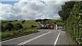 The A623 entering Sparrowpit from the SE