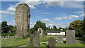 Ticknall, Derbyshire, - ruins of medieval church