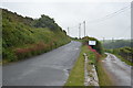SX4950 : South West Coast Path meets a Devon lane by N Chadwick