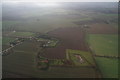 Public Footpath to Keddington Corner, and Green Dike leading to Rushmoor Country Park: aerial 2017