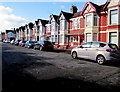 On-street parking, Dinas Street, Cardiff