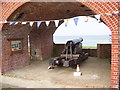 Gun casemate at Fort Victoria