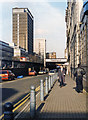 Paddington station, entrance off Eastbourne Terrace, 1995