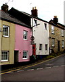 Pink house, Queen Street, Honiton