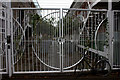 Gate and bike on Eel Pie Island