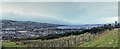 Panoramic view over Dingwall and the inner Cromarty Firth