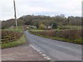 The A4112 approaching Raddle Bank