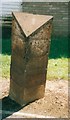 Old Milepost by Newport Road, New Bradwell