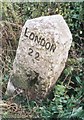 Old Milestone by the A413, north of Chalfont Common