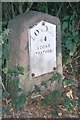 Old Milestone by the former A5, south east of Fenny Stratford