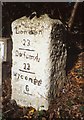 Old Milestone by the A40 in Beaconsfield